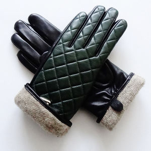 Gants d'hiver personnalisés pour hommes et femmes, gants en cuir, mitaines avec sangle de poignet, sports de plein air, sécurité, football, ski - Product Image 2