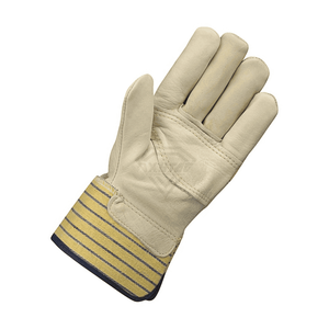 Custom Cow Grain Leather Rigger Work <b>Gloves</b> Safety Industrial Construction Driver <b>Gloves</b> Heavy Duty Protective Wear - Product Image 6