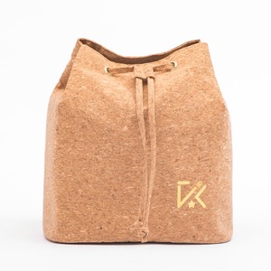 Eco-friendly natural Woodgrained Paper Fabric Anticorrosion Durable Fashion Girl's Flip Open <b>Backpack</b> - Product Image 3