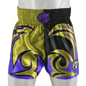 กางเกงมวยไทย MMA ทรงยูนิเซ็กซ์ เอวกลาง ผ้าโพลีเอสเตอร์ 100% เป็นมิตรกับสิ่งแวดล้อม ทันสมัย ระบายอากาศได้ดี กันยับ กันน้ำ - Product Image 6