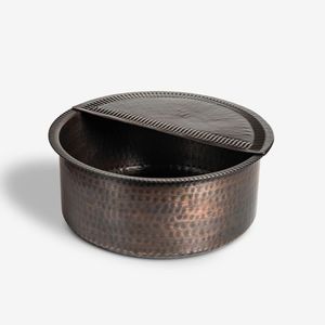 Tazón de cobre para pedicura hecho a medida que ofrece una durabilidad superior, una apariencia atractiva y una experiencia cómoda de lavado de pies. - Product Image 4