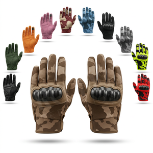 Breathable Hand Safety <b>Gloves</b> Full Finger Anti Slip Shockproof Outdoor Cycling Riding Motocross Whole Sale Custom Made <b>Gloves</b> - Product Image 1