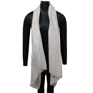 Soft Linen <b>Scarfs</b> for <b>Women</b> Lightweight Fancy Colors Summer Looks Stole for Casual Wear - Product Image 1
