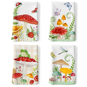 Juego de Toallas de Cocina de Algodón 100% Comprimido, Tejido Personalizado e Impreso, para Uso Doméstico, Venta al Por Mayor, Fabricante OEM ODM - Product Image 4