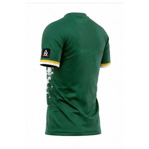 เสื้อฟุตบอลคุณภาพพรีเมียม ผ้าระบายอากาศได้ดี กระชับพอดีตัว และสวมใส่สบายเป็นเลิศ เหมาะสำหรับกีฬาประเภททีม บริการ OEM - Product Image 6