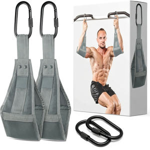 Correas de Neopreno para Abdominales, de Alta Durabilidad, Ajustables, Ligeras, Antideslizantes, para Gimnasio, Barra de Tracción, Levantamiento de Piernas - Product Image 1