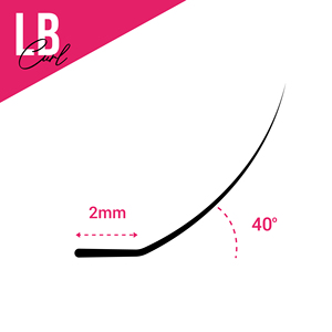 CharmLash Bandejas de Pestañas Curva L al por Mayor LJ LB LC LC Plus Extensiones de Pestañas con Curva Especial, Efecto Lifting Natural, Ojo Abierto, Curva Intensa, Marca Privada - Product Image 3