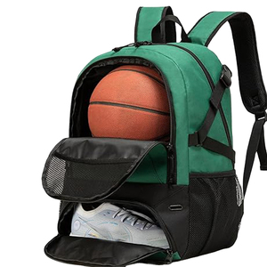 New Custom Eco-friendly Microfiber Basketball <b>Backpack</b> with 30-<b>40L</b> Capacity Softback Design for Outdoor Travel Made in Pakistan - Product Image 1