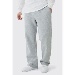 Pantalones deportivos de felpa de algodón y poliéster de alta calidad, 360 g/m², con corte ajustado, estilo vintage, lavado ácido, para hombre. - Product Image 1