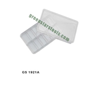 <b>PLASTIC</b> STORAGE BOX 12 COMPARTMENTS JEWELRY TOOLS ORGANIZER <b>BEADS</b> PARTS HOLDER |Item No GS-1921A - Product Image 2