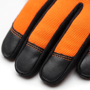 Gants de travail de mécanicien haute performance, sécurité renforcée, dos en spandex flexible, protection des doigts en TPR contre les chocs, réparation automobile, usage général - Product Image 5