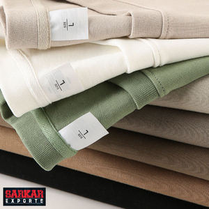 เสื้อยืดโอเวอร์ไซส์ผู้ชายคุณภาพพรีเมียม ผ้าฝ้าย 100% สกรีนโลโก้ตามสั่ง ป้องกันขนร่วง ระบายอากาศได้ดี - Product Image 2
