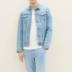 แจ็คเก็ตยีนส์ผู้ชายดีไซน์ล่าสุดทันสมัยแฟชั่น 100% ผ้าฝ้ายคุณภาพดี ราคาขายส่ง แจ็คเก็ตยีนส์ดีไซน์ใหม่ 2026 เสื้อผ้ายีนส์ - Product Image 4