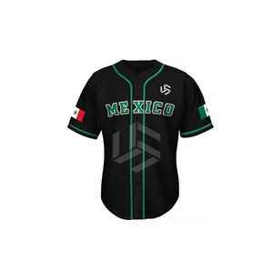 Quick Dry Breathable Baseball Softball Wear <b>Button</b> up Baseball Jersey Boys for Unisex Shirts - Product Image 2