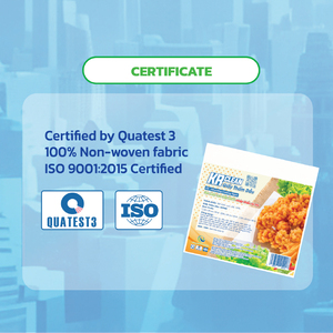 Chiffon de nettoyage Krclean en microfibre réutilisable, écologique, super absorbant pour les placards de cuisine, le lavage de voitures, la pulpe de bois - Product Image 6