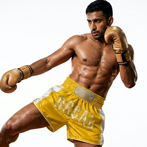 กางเกงมวยไทยขายส่งสำหรับผู้ชาย กางเกงมวยไทยสำหรับฝึกซ้อม กางเกงมวยไทยสำหรับต่อสู้ - Product Image 1