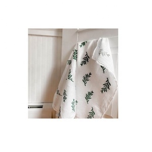 100% coton Logo personnalisé conçu brodé Unique cuisine grand carré nettoyage maison hôtel absorbant serviettes antidérapantes - Product Image 4