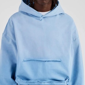 Conjunto Deportivo Unisex de Alta Calidad, Personalizado, de Poliéster/Algodón, Casual, Lavado Ácido, Transpirable, de Secado Rápido, para Otoño, con Sudadera con Capucha y Pantalones Deportivos - Product Image 6