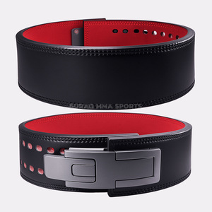 Ceinture de soutien pour la musculation, entraînement en salle de sport, logo personnalisé, couleur, caoutchouc naturel, PVC, imperméable, coupe-vent, BURAQ MMA SPORTS - Product Image 1