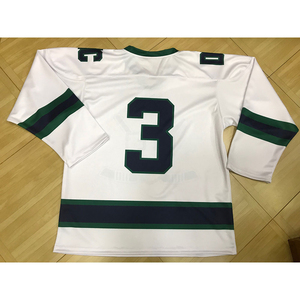 Jersey de Hockey sobre Hielo de Alta Calidad, Nuevo, Spandex/Poliéster, Transpirable, de Secado Rápido, Antibacterial, Sin Costuras, Personalizable con Nombre de Equipo - Product Image 5