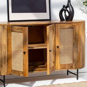 Buffet à portes en rotin Vandana Falcon Nova 3 avec rangement élégant pour les intérieurs de maisons modernes - Product Image 6