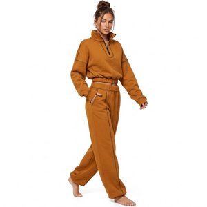 Custom sweatsuits cotton fleece sweatsuit custom private label sweatsuit for US Brands Private Label - Product Image 3