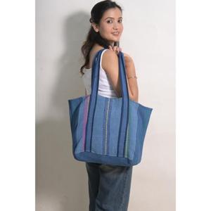 Bolsa de Mano de Algodón Kantha Vintage, Bolso de Hombro Estilo Bohemio Indio para Compras, Viajes y Uso Diario - Product Image 1