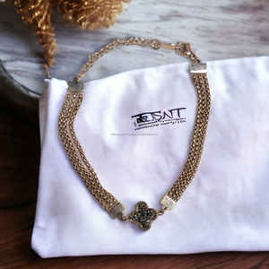 Peru Premium Quality <b>Stainless</b> <b>Steel</b> Electroplated Golden Crystal Jewelry <b>Bracelets</b> Latest Design for <b>Men</b> and Women Wholesale - Product Image 4