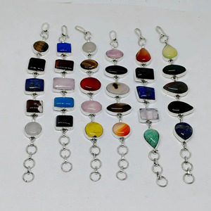 Natural Women's Charm <b>Bracelet</b> Luxury Cabochon Gemstone Party Jewelry Gift - Product Image 4