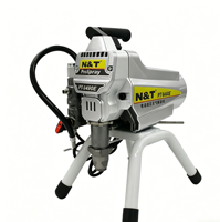 Pulvérisateur de peinture sans air portable puissant, conception à piston électrique - pour usage domestique et professionnel