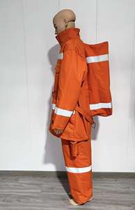 Uniforme de bombero impermeable, antiestático y económico en oferta para la lucha contra incendios. - Product Image 6