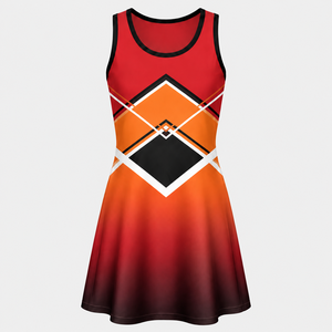 Uniforme de Netball para Mujer STITCH LAB, el Más Vendido, 100% Poliéster, Tejido Transpirable y Suave, Detección de Agujas, Alta Calidad, OEM - Product Image 3