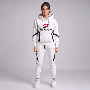 Sudadera cómoda con capucha y estampado para mujer, hecha con tela suave, costuras duraderas, cálida y con capucha, para uso casual al aire libre. - Product Image 4