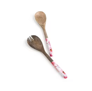 Ensemble de cuillères en bois imprimées, articles de table et d'ustensiles de cuisine à petit budget et abordables, très demandés - Product Image 2