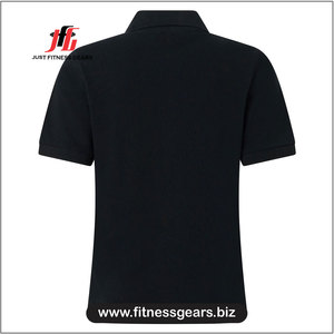 Polo de Punto de Manga Corta para Mujer, Color Sólido, Estilo Casual, Largo Regular - Product Image 2
