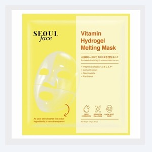 Mascarilla Facial de Hidrogel con Vitaminas Dermal Seoul 34g, Mascarilla Facial de Hidrogel Coreana 34g - Product Image 1