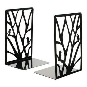 Porte-livres en métal découpé au laser, support de livres personnalisé pour la décoration de la maison, le bureau, la bibliothèque, le bureau - Product Image 6
