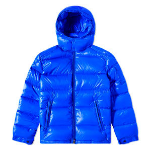 Men's Puffer <b>Jacket</b> Winter Resistant <b>Packable</b> and Lightweight With Hood Custom Plus Size - Product Image 1