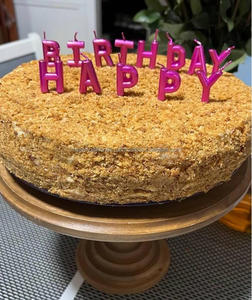 แท่นวางเค้กทำจากไม้สำหรับตกแต่งงานเลี้ยงวันเกิดงานแต่งงานใช้ปรับแต่งรูปทรงได้แท่นวางเค้กไม้ - Product Image 3