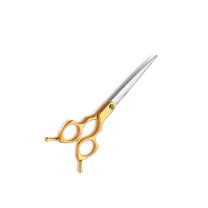 Tijeras Profesionales de Acero Inoxidable para Peluquería Canina y Felina, Herramienta Recta para Recortar el Pelo de Mascotas - Product Image 1
