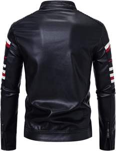 2026 Trending Men Leather Motorcycle <b>Jacket</b> Genuine Leather <b>Biker</b> <b>Jacket</b> Manufacturer Supplier - Product Image 4