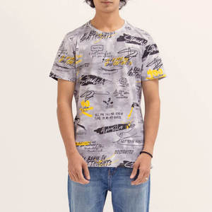 <b>Y2K</b> Stylish Streetwear Fully Printed Crew Neck Men's T-<b>Shirts</b> Clothing Manufacturer Short Sleeves Cotton Regular Graphic T-<b>Shirt</b> - Product Image 1