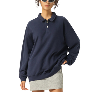 เสื้อสเวตเชิ้ตหนาน้ำหนัก 380 GSM แบบ OEM ขายส่ง คอกลม แขนยาวทรงปกติ หนา สไตล์ลำลองสำหรับวิทยาลัย เหมาะสำหรับทุกเพศ - Product Image 2