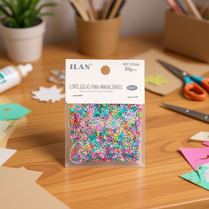 Paillettes Ilan a Forma di Stella a Cinque Punte 20g per Lavori Artigianali - Product Image 2