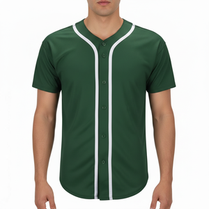 Wholesale Baseball Jersey for Men Premium Quality <b>Custom</b> Baseball <b>Uniform</b> Jersey Best Selling Sports Baseball Jersey - Product Image 1