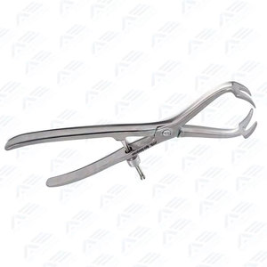 Pinzas de sujeción ósea autocentrantes veterinarias quirúrgicas de acero inoxidable con dientes para reducción de falanges, para cirugía ortopédica - Product Image 3