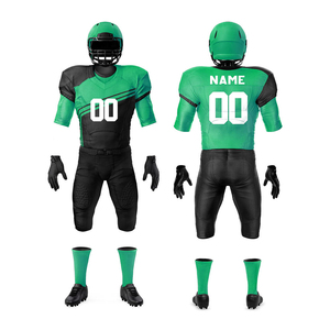 Custom Design American Football Uniform 12 Panel Jerseys with <b>Padded</b> Pants Team Wear American Football Uniform with Custom Logo - Product Image 5