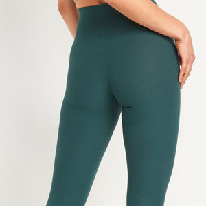 Legging pour femme de haute qualité, design tendance, en spandex/nylon, léger, respirant, longueur intégrale, service OEM en stock - Product Image 3