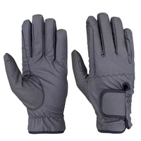 Guantes de Equitación de Cuero de Alta Calidad para Hombres, Mujeres y Niños, Precio al por Mayor, Servicio OEM, Guantes Personalizados para Carreras de Caballos