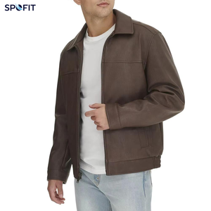 Custom Casual Winter Warm Padded Pilot Retro Windproof Waterproof MA1 Flight Bomber <b>Jacket</b> Stand Collar Zipper Closure for <b>Men</b> - Product Image 2